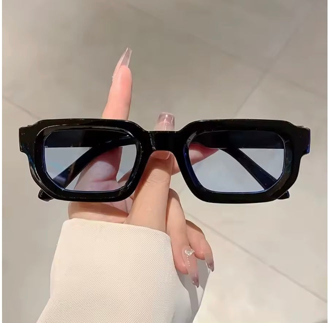 Vintage Rectangle Frame Sunglasses